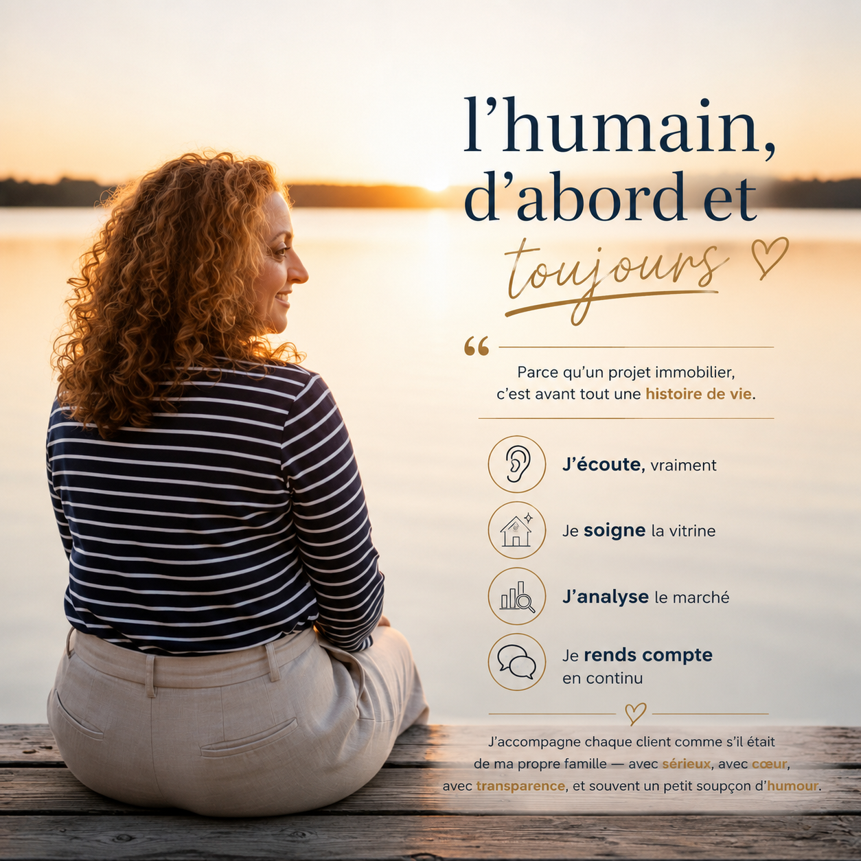 Ce qui distingue Samira Casolari, conseillère immobilière à Briis-sous-Forges