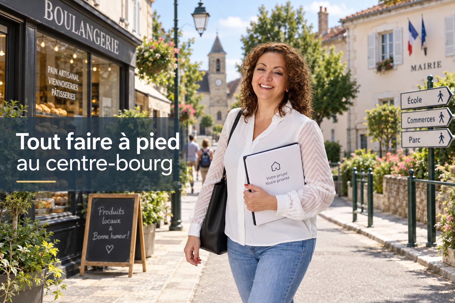 Tout faire &agrave; pied au centre-bourg de Briis-sous-Forges