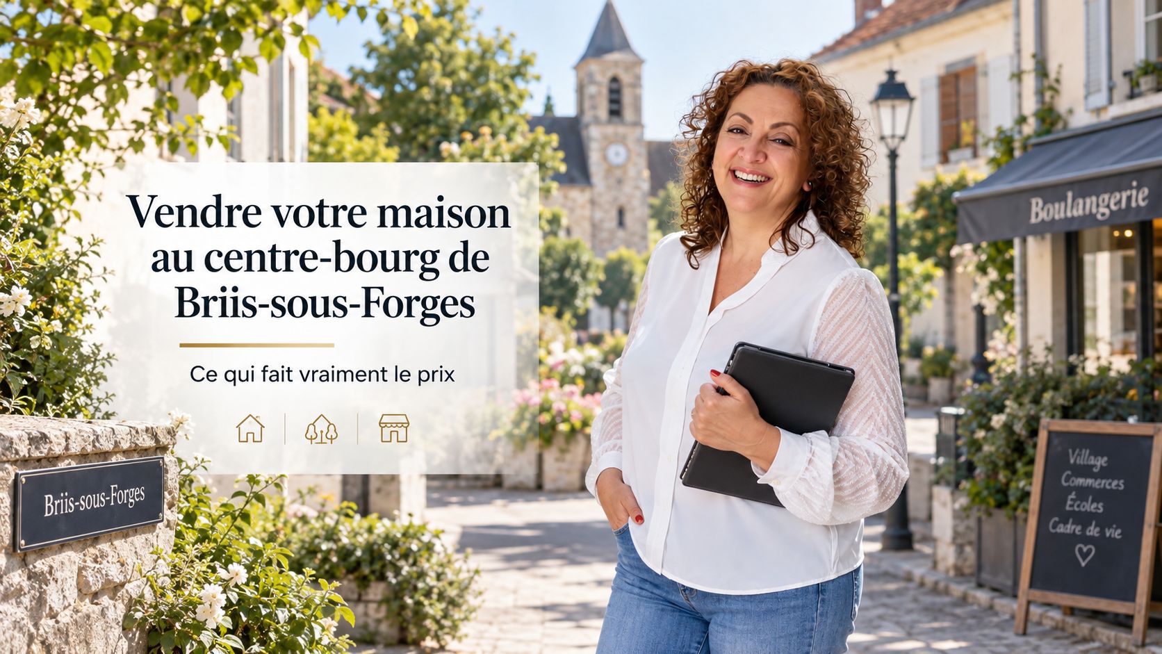 March&eacute; immobilier &mdash; Centre-bourg, Briis-sous-Forges